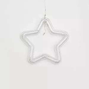 크리스마스 LED커튼형 인형포함 조명단품 (별인형)-WD1C39E