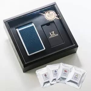 [셀러허브 생활리빙]선바이저 고체형 방항제 카드 마스크 수납 -  네이비