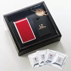 [셀러허브 생활리빙]선바이저 고체형 방항제 카드 마스크 수납 -  레드