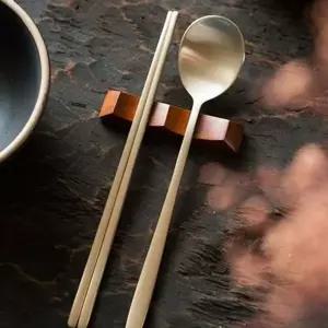 방짜유기 MK37IC94 이태석 젓가락 한식기 1인 세트 수저 숟가락