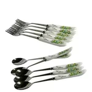 백산 UG51ME94 야생화 티스푼 콩코드 1개 디저트 요거트 푸딩