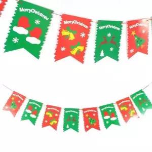 크리스마스가랜드(페넌트레드그린)-WD40CCA