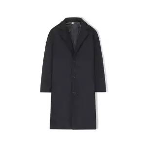 남사친 하프 롱 모직 코트 봄가을 솔리드 트렌치 도톰 원픽3