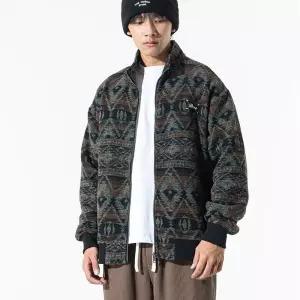 남성 가을 빈티지 모직 하프 긴팔 헤비 카라 폴라넥 코트 맨투맨 티셔츠 원픽3