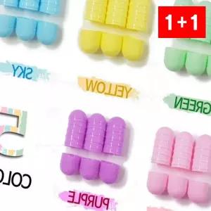 캡슐 뽑기 불투명 파스텔 60mm 경품 장난감 통 색상 묶음