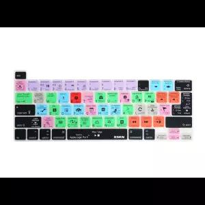 호환  Skn Logic Pro X 단축키 키보드 커버 스킨 2020 뉴 프로 13.3 인치 터치 바 A2338 M1 A2251 A2289 미
