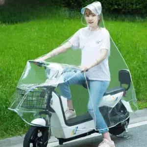 자전거 우비 라이딩 비옷 모자 운전기사 배달 우의 전신