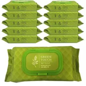 프리미엄 그린터치 물티슈 72매 10개입