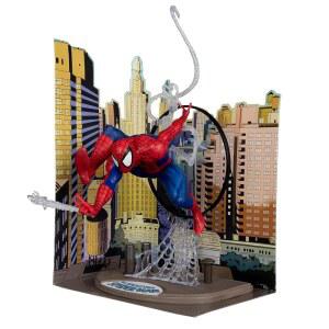 MCFARLANE TOYS - 마블 스파이더맨 1:6번째 (어메이징 장면 포함 및 스케일 #301 포즈 기준) 피규어,