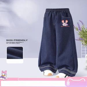 주토피아 데님 팬츠 바지 키즈 오버핏 라운드 봄 아동 초등학생 남아 여아