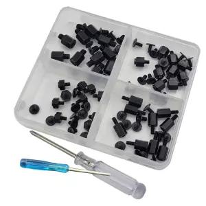 80피스 M2 Nvme PCle SSD 장착 나사 Asus 기가바이트 MSI 마더보드용 컴퓨터