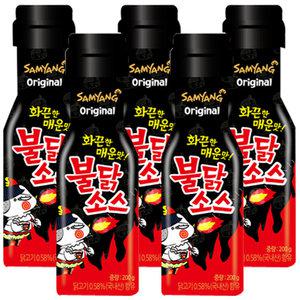 삼양 불닭소스 200g x 5개 / 매운맛소스 양념