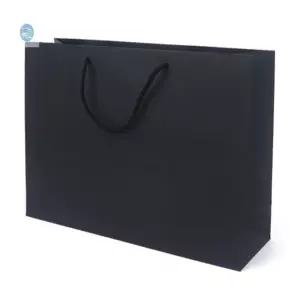 노엘세상 대형 블랙 쇼핑백 종이백