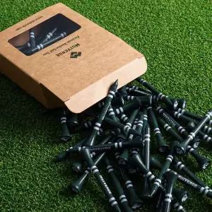 무이베르데 골프 티꽂이 나무티 롱티 눈금티 티케이스50개입