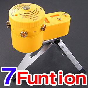 [7가지 기능 멀티 레이저 레벨기] 수평계 레이저 수평자 삼각대 포함