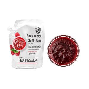 솜 라즈베리 소프트잼 1kg 1박스 10개