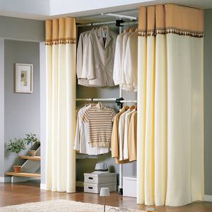 가화행거 클래식 4단 옷걸이 드레스룸 커튼 행거 3LB3400SDB