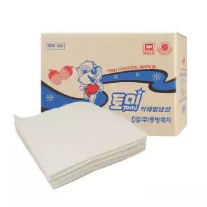동방제지 칵테일 냅킨 천연펄프 1겹 8000매