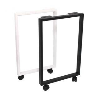 사각바퀴 식탁다리 700mm 상다리 가구 책상 바퀴다리 사각 거실장 테이블 발통