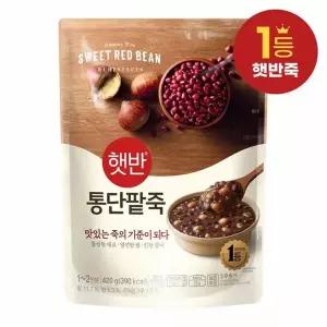 [CJ](의정부점) 햇반  통단팥죽 420g