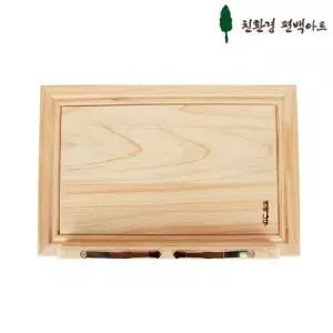 편백나무 통원목 독서대