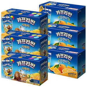 카프리썬 사파리 30팩 + 오렌지 30팩 / 과일주스 음료수