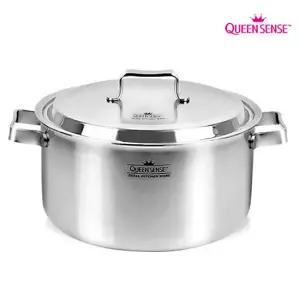 퀸센스 국산 루비 IH인덕션 통5중 스텐레스 곰솥냄비 28cm