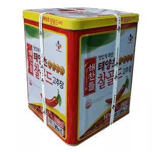 해찬들 찰골드고추장 14kg /