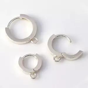 925 순은 은귀걸이 고리형 원터치링 실버 부자재 DIY 귀걸이 만들기 재료