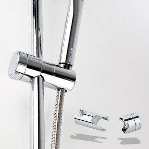 만능 샤워기거치대 슬라이드바 각도조절 샤워기 걸이