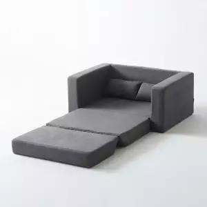 장인가구 제프 아쿠아텍스 2인용 소파베드