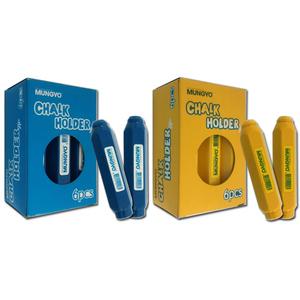 문교 분필 초크홀더 자석형 분필케이스 샤프식 홀더 1갑 6개입