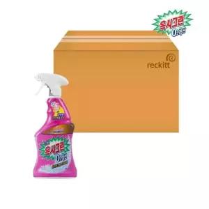 옥시크린 산소계 오투액션 스프레이 얼룩제거제 500ml x6개