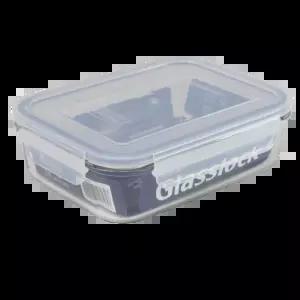 글라스락 라인 직사각5호 1000ml 유리 이유식 밀폐용기