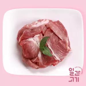 [냉장]무항생제 한돈 후지(뒷다리살) 찌개용 500g