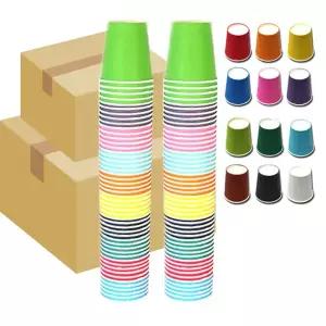 [문구티쳐] 칼라종이컵 50입 20줄(1박스) 다양한컬러 만들기재료