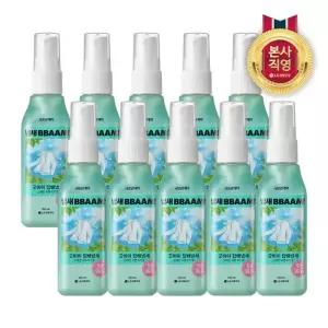 샤프란케어 냄새뺌 담배냄새 섬유탈취제 100ml 피톤치드향 x 10개