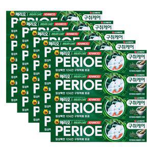 엘지 페리오 브레쓰 구취케어 알파 치약 150g 4입 5개