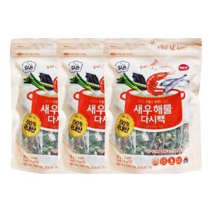 사조해표 원물을 통째로 담은 새우해물 다시팩 15g 10입 X 3개