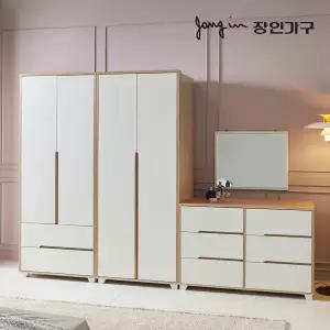 장인가구 하임 키큰장 입본장 옷장 세트