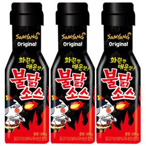 삼양 불닭소스 200g x 3개 / 매운맛소스 양념