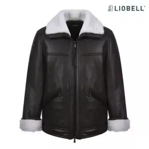 리오벨 남성 리얼 무스탕