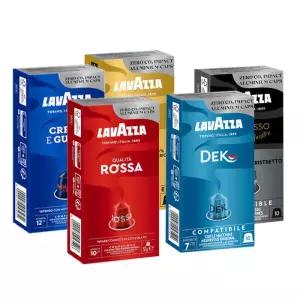 아트박스/라바짜 라바짜 알루미늄 캡슐 커피 네스프레소 호환 5종 1택