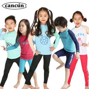 칸쿤키즈/아동수영복/워터레깅스/유아래쉬가드/남아/여아/자외선차단/수영모자/물안경/수경/플랩캡/썬햇