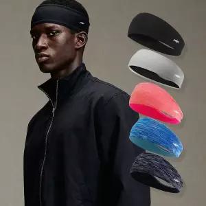 HNF 스포츠 운동 헤어밴드 축구 테니스 러닝 배드민턴 땀 흡수