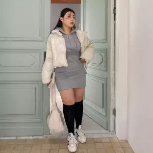 [제작/빅사이즈]이블렛 브엔마 기모 카고 후드 원피스 제이스타일