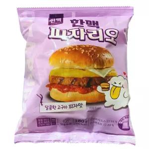 한맥 피자리오 180g x 8개 햄버거