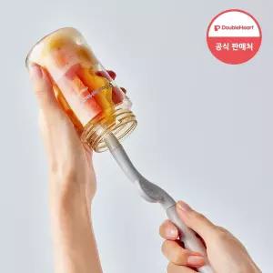 더블하트 젖병 스펀지 브러쉬