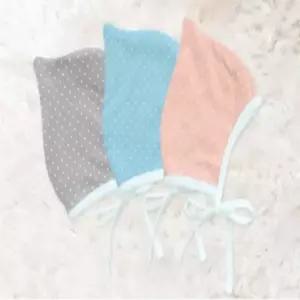 TRNS 투른 국내생산 순면 신생아 보넷 신생아 보닛