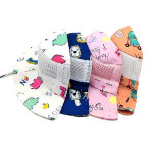 [신세계몰]봄 여름 유아 아동 어린이 공룡 벙거지 모자 남아 여야 귀여운 매쉬 밀짚모자 버킷햇